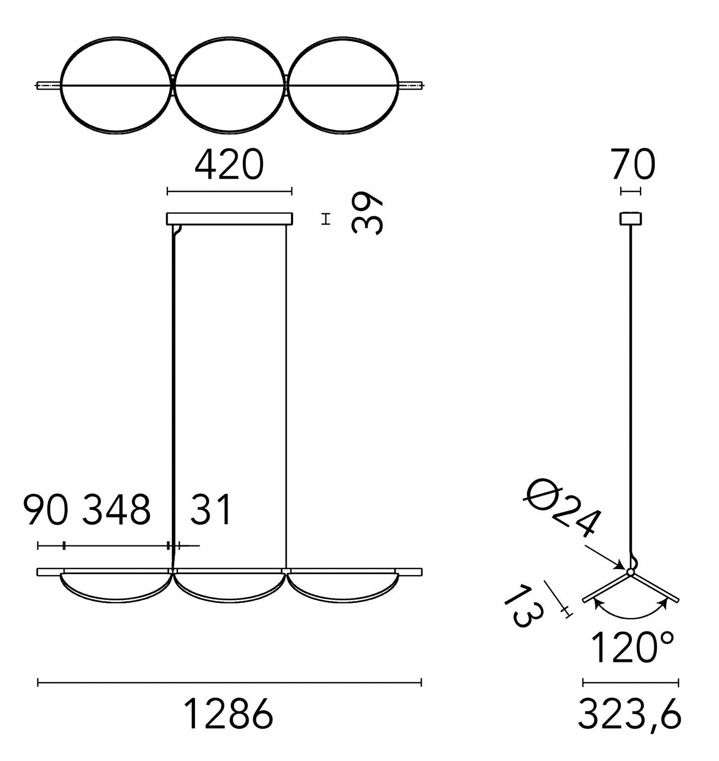 FLOS ALMENDRA S3 - Colour Options