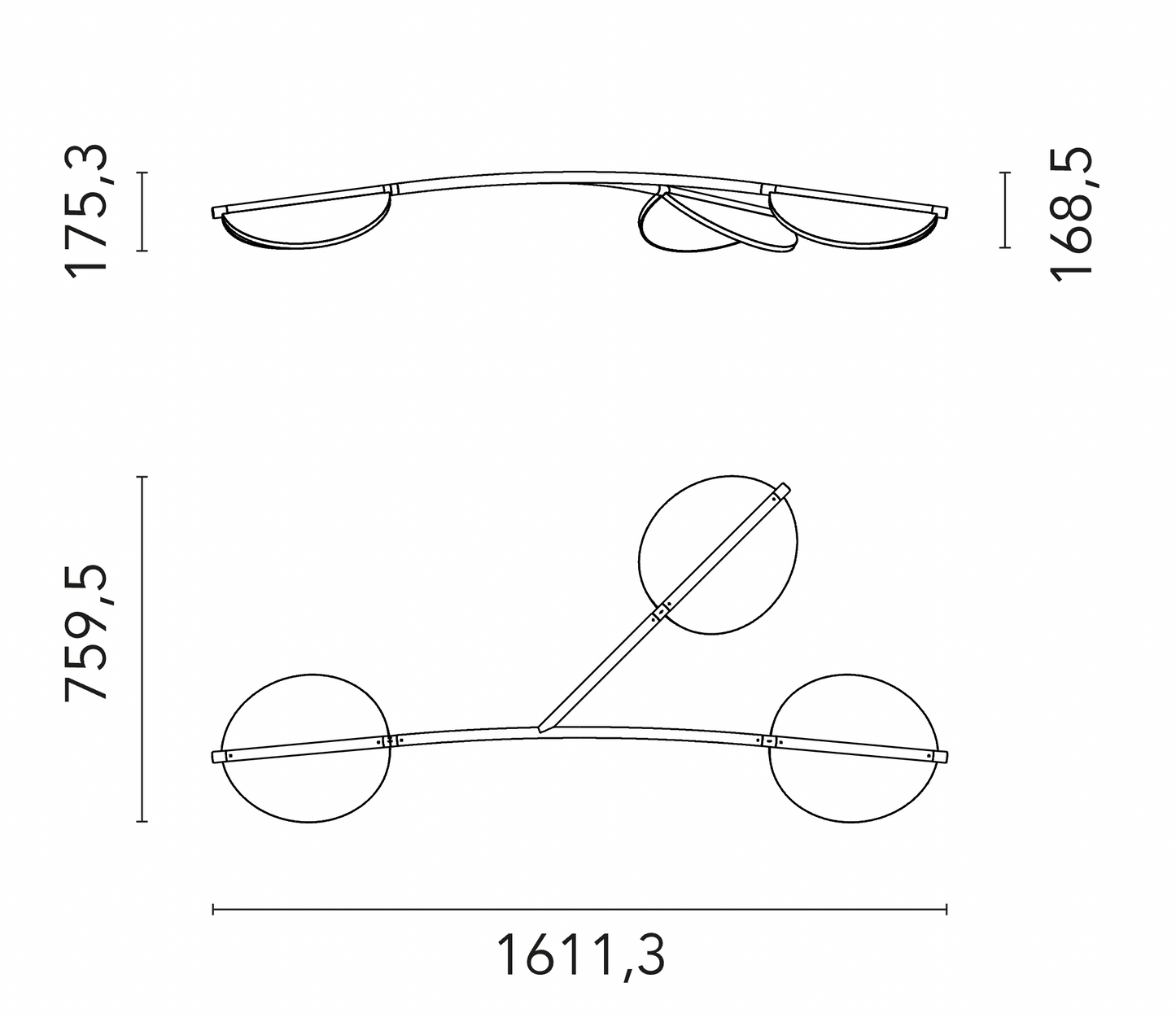 FLOS ALMENDRA S3 Y SHORT - Colour Options