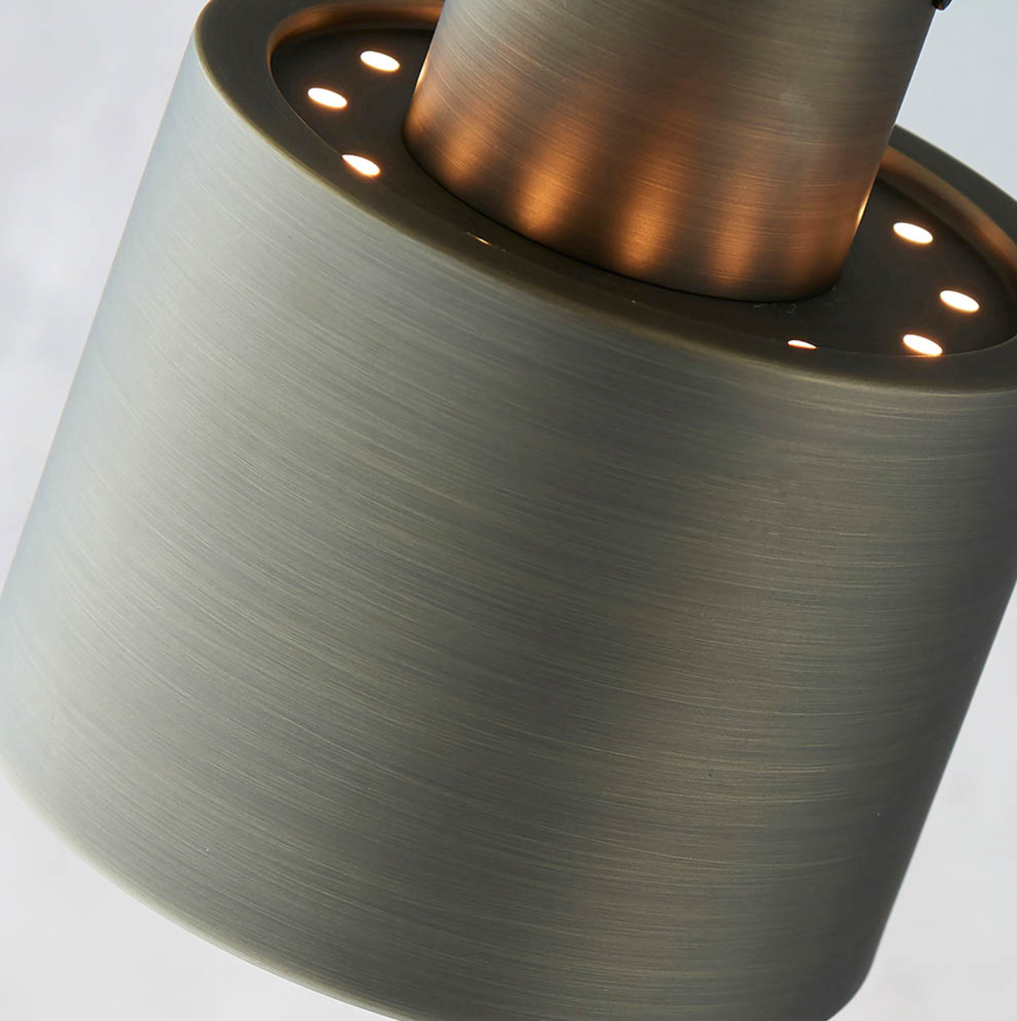 Bronze & Matt Black Floor Lamp - ID 9646