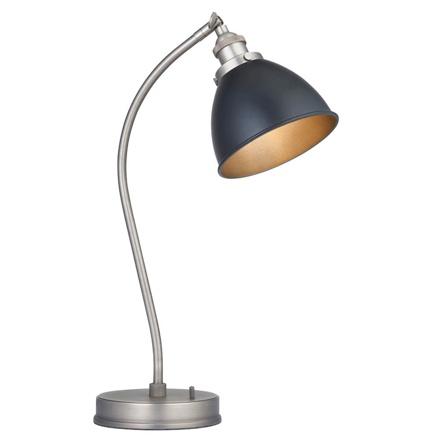 Task Table Light, Matt Black - ID 12145