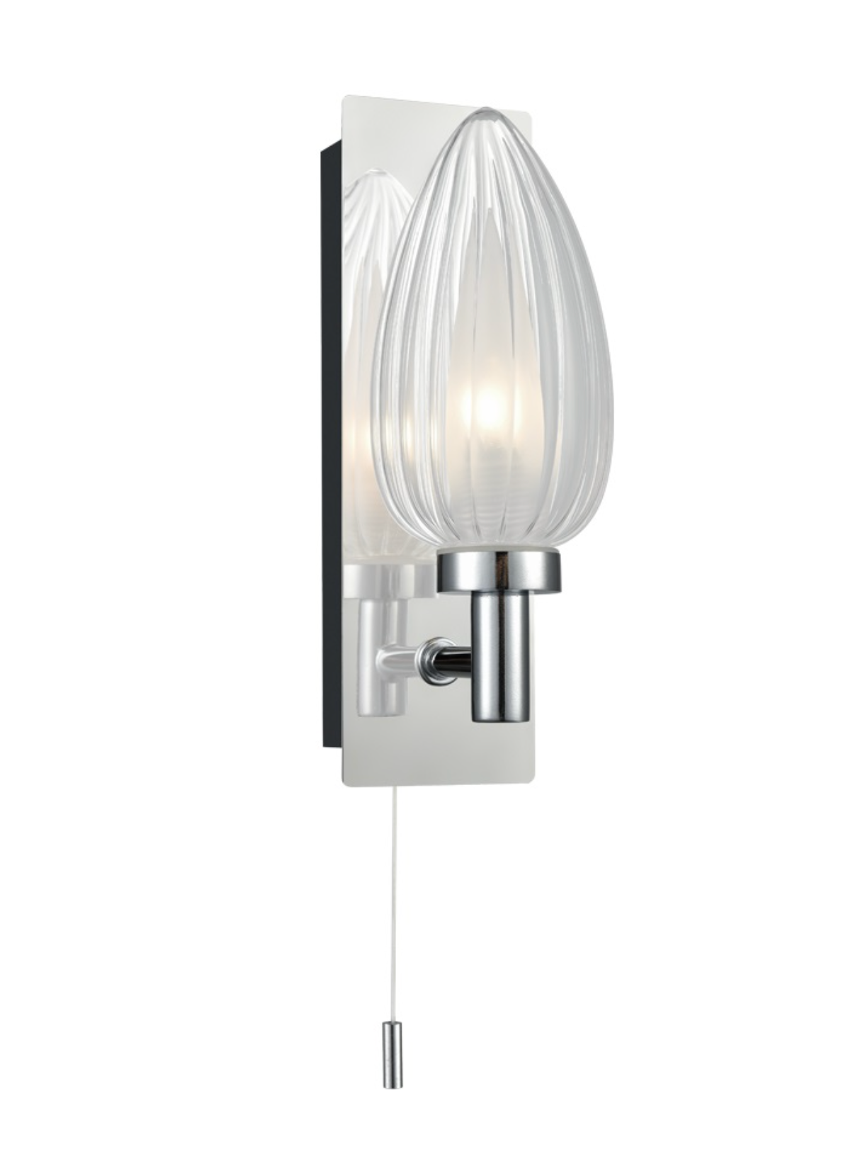 Bathroom Wall Bracket, Chrome - ID 12265