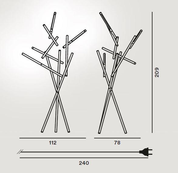 Foscarini Tuareg Floor Lamp - London Lighting - 7