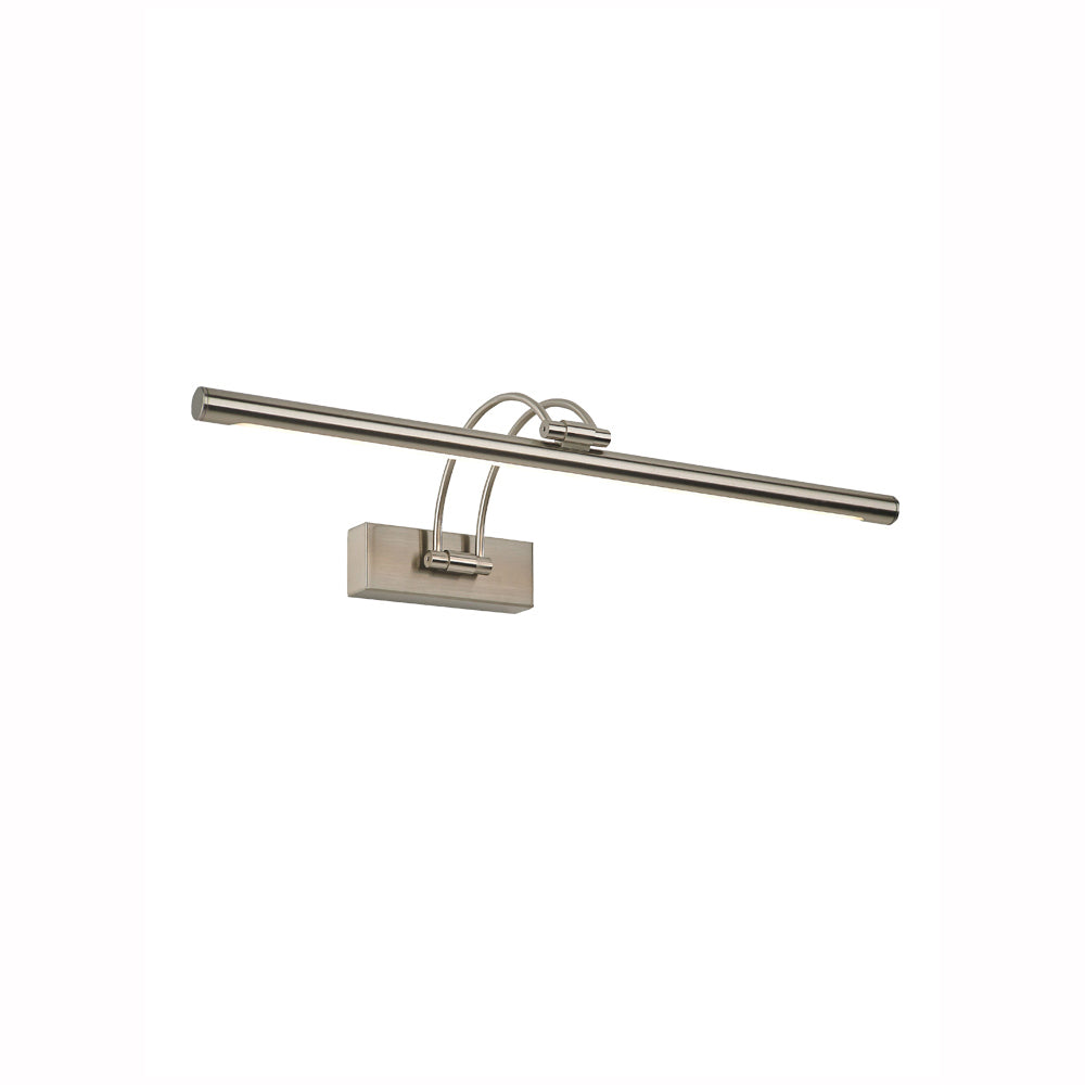 Satin Nickel Medium Adjustable Picture Light - OPTIONS