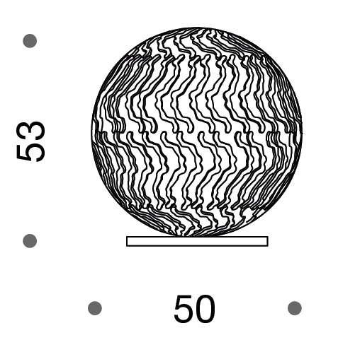 Weave 50cm Table Lamp