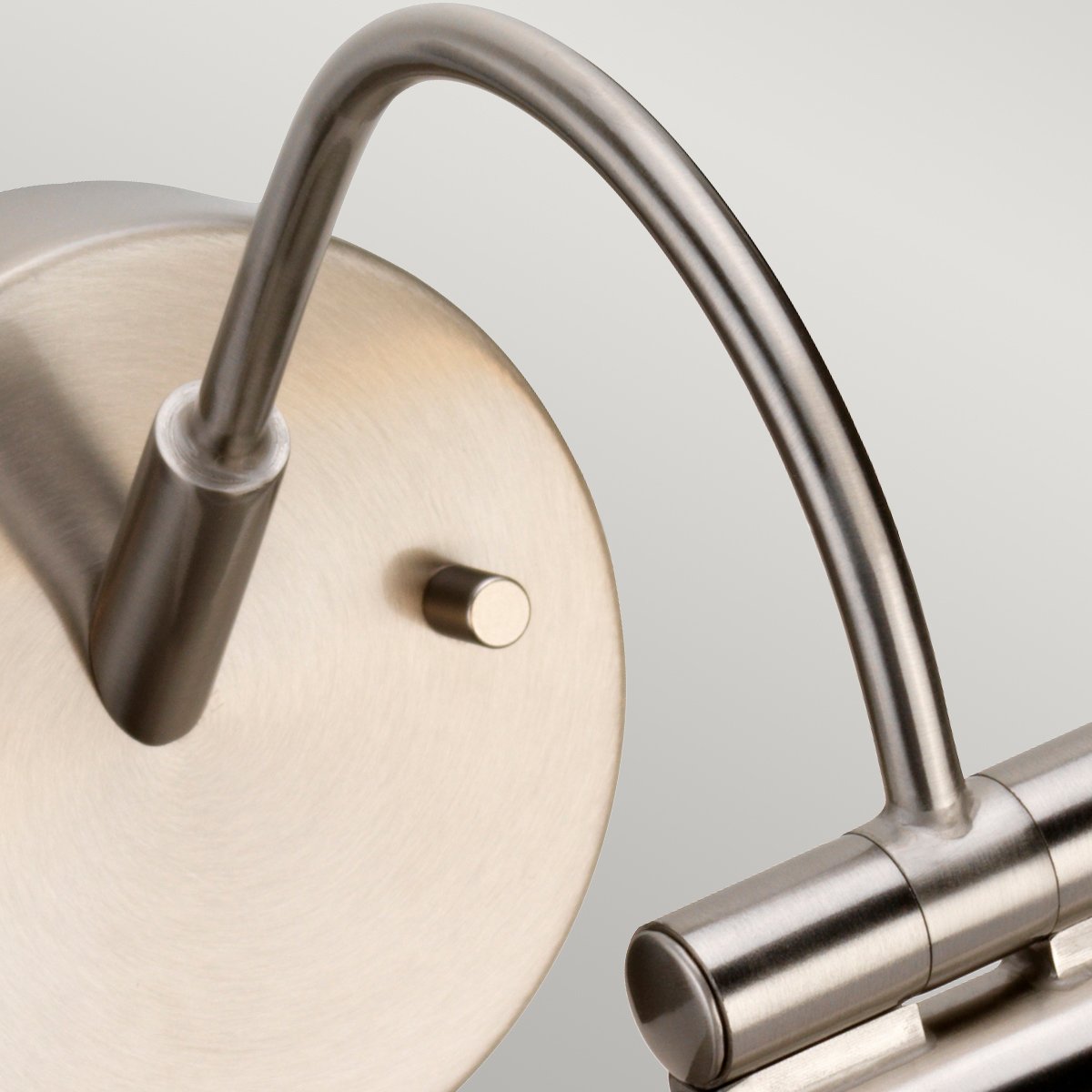 Cubitt Small Picture Light In Brushed Nickel - ID 8351