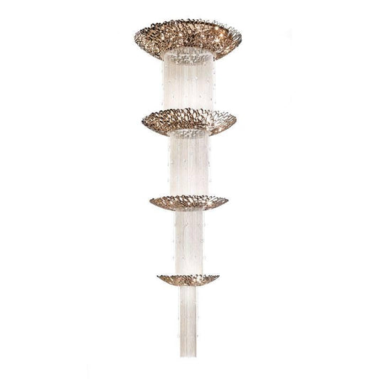 Chrysalis 4 Tiered Suspension Chandelier