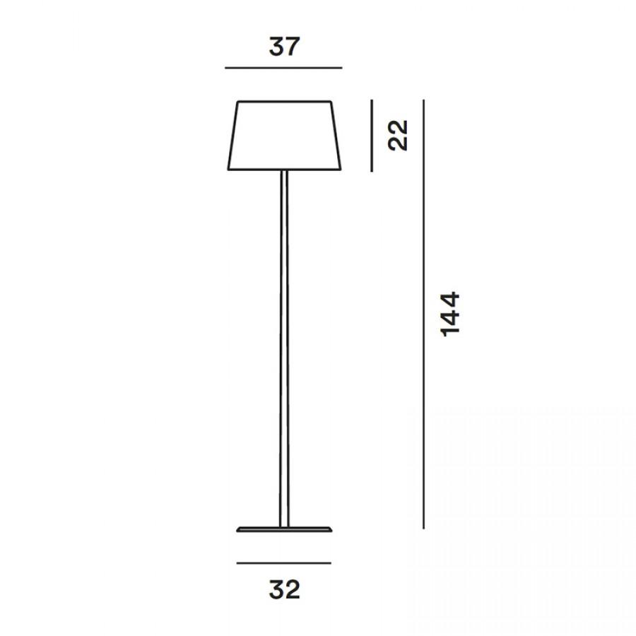 Foscarini Lumiere XXL Floor Lamp - Dimmable
