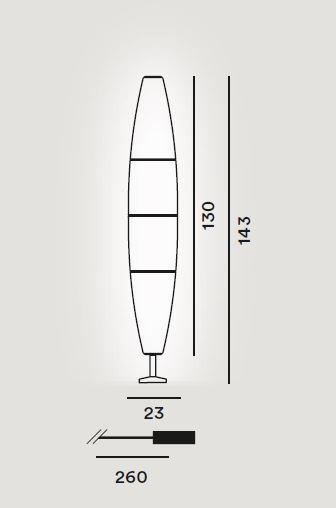 Foscarini Havana Low Outdoor Floor Lamp - London Lighting - 9