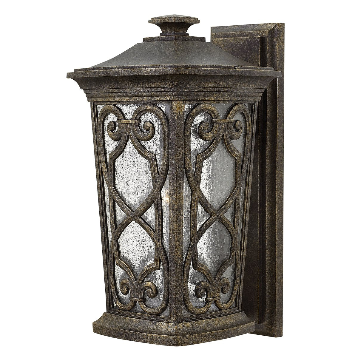 Enzo One Light Autumn Medium Wall Lantern