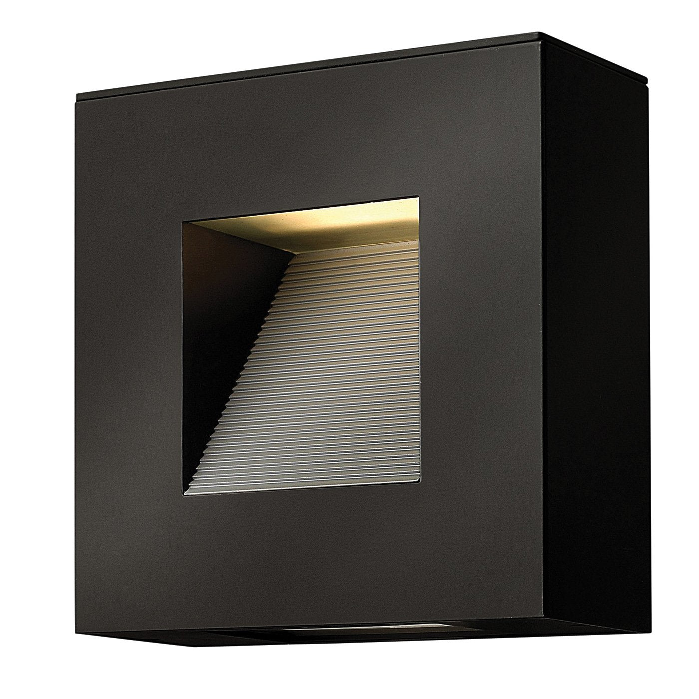 Satin Black Small LED Wall Light