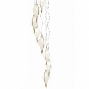 Crystal Moon Murano Glass Chandelier