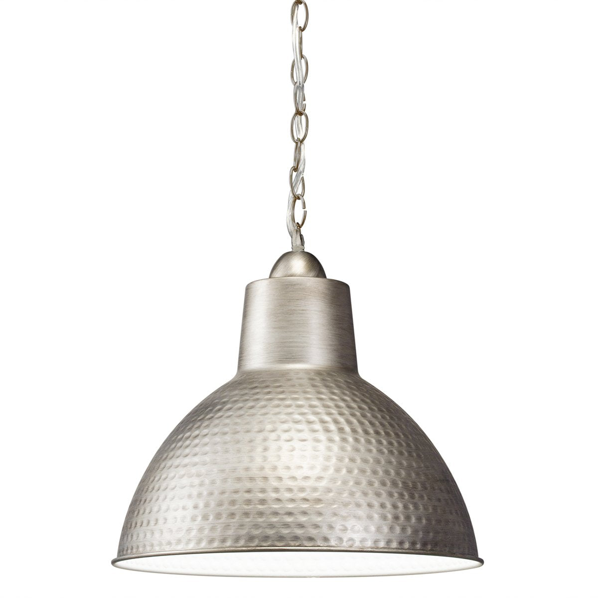 Small Antique Pewter Pendant