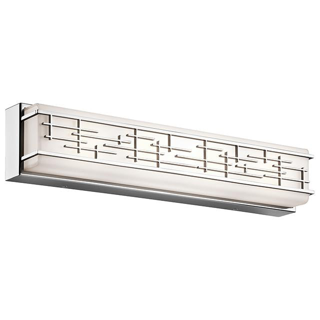 Zolon Polished Chrome Large Linear Bath LED Fitting
