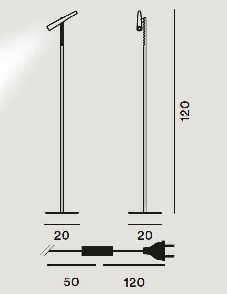 Foscarini Magneto Floor Lamp - London Lighting - 2