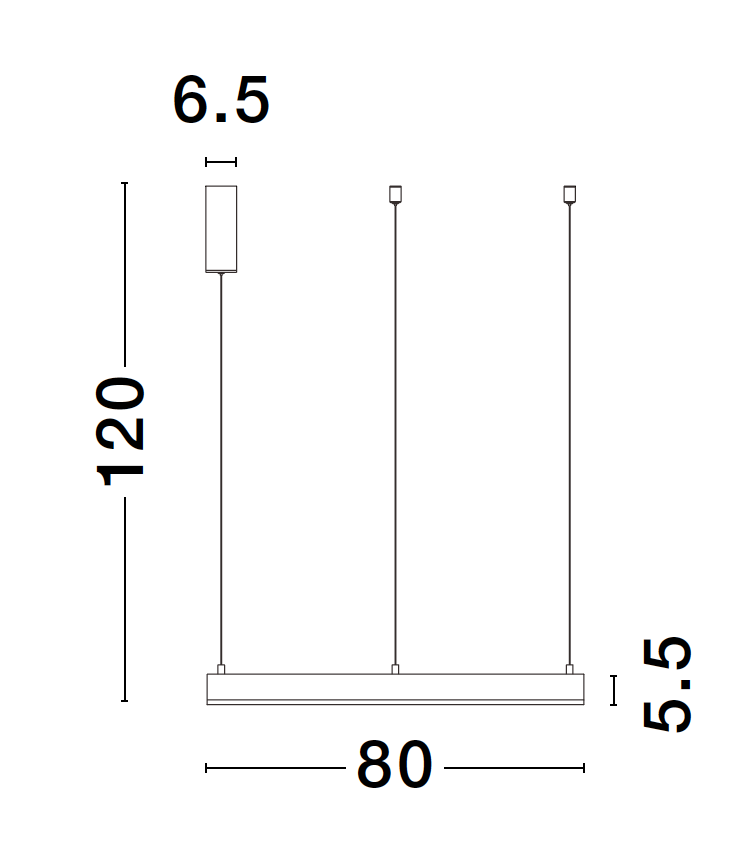 MOT Dimmable Sandy Black Aluminium & Acrylic Ring Pendant Medium - ID 10205