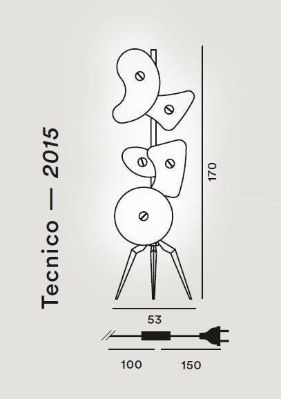 Foscarini Orbital Floor Lamp - London Lighting - 7