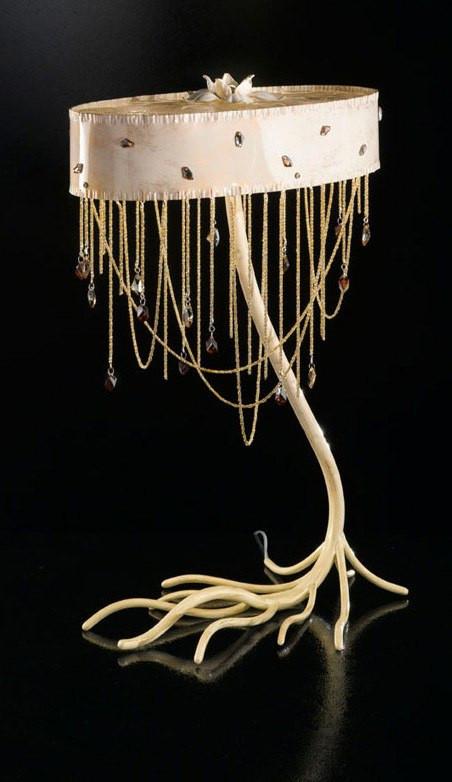 Heritage 4 Light Murano Glass Table Lamp