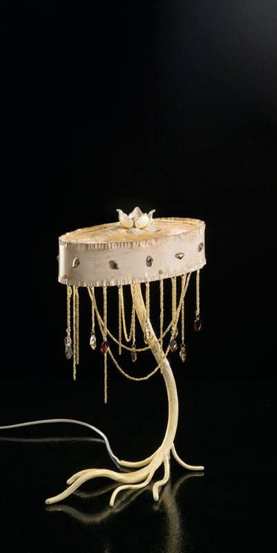 Heritage 2 Light Murano Glass Table Lamp