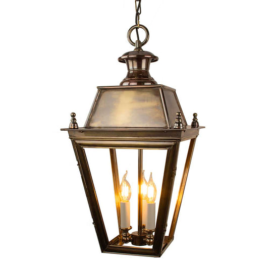 White City Large Hanging 3 Light Lantern - Colour Options