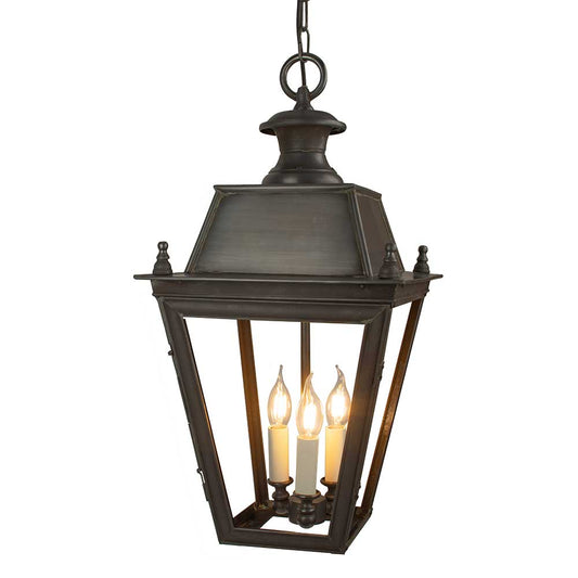 White City Large Hanging 3 Light Lantern - Colour Options