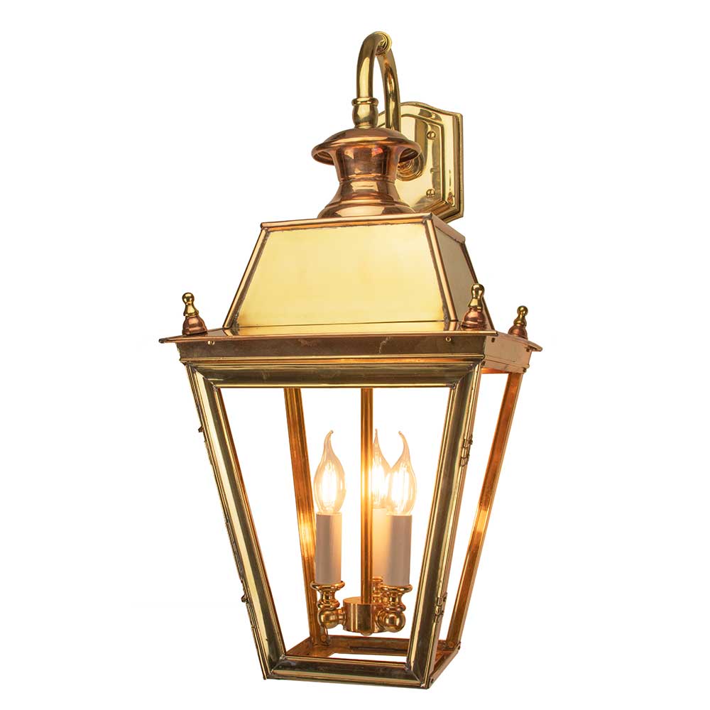 White City Large 3 Light Wall Lantern - Colour Options