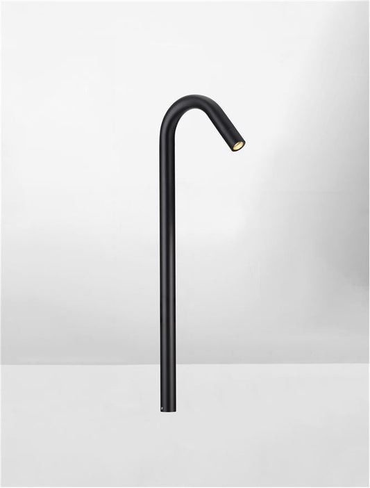 GLE Outdoor Contemporary Curved Pipe Light 60cm - ID 13131