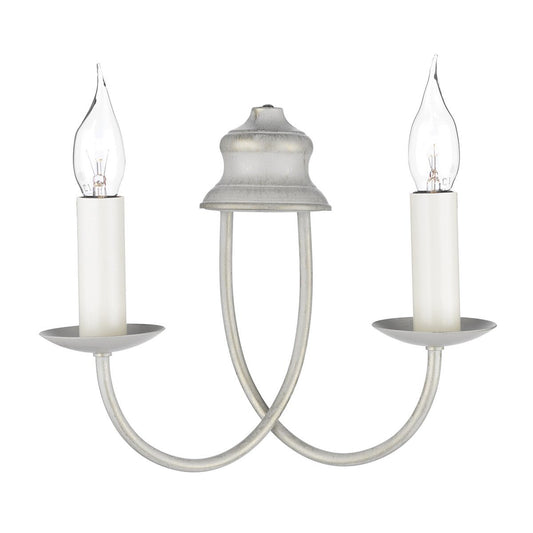 David Hunt Bermuda Double Wall Bracket Cream Gold - ID 1731 - EX-DISPLAY