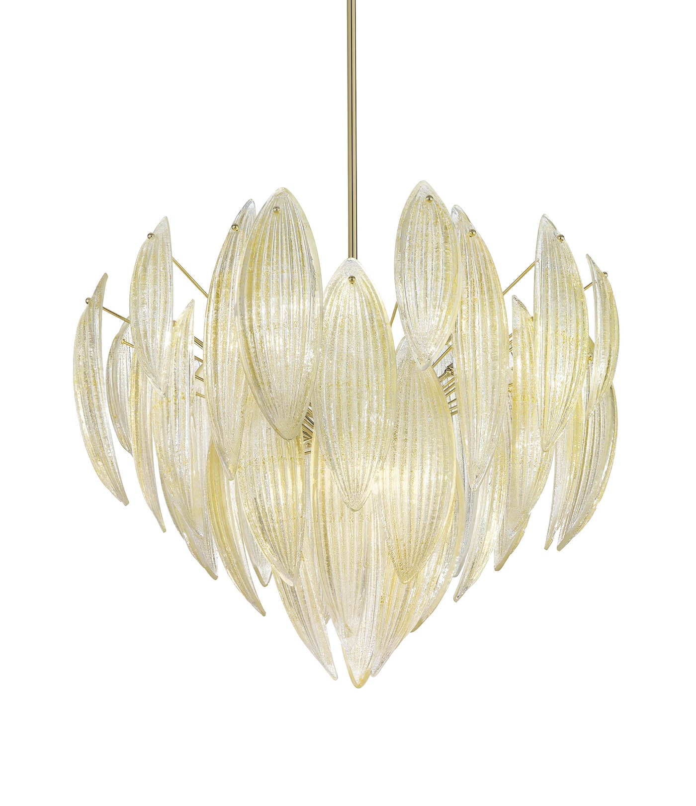 Paradise 65cm Murano Glass Flush Ceiling Lamp