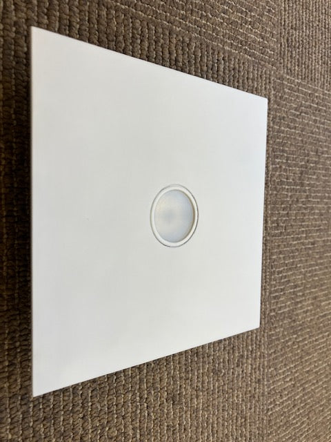 Icone Swing 1 LED Surface Mounted White Square Downlight - ID 6624 - EX-DISPLAY