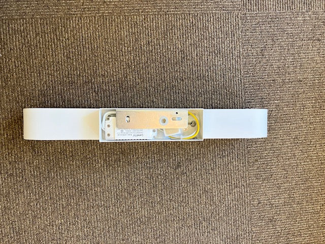 Franklite WB1039 White Metal LED Uplighter - ID 4837 - EX-DISPLAY