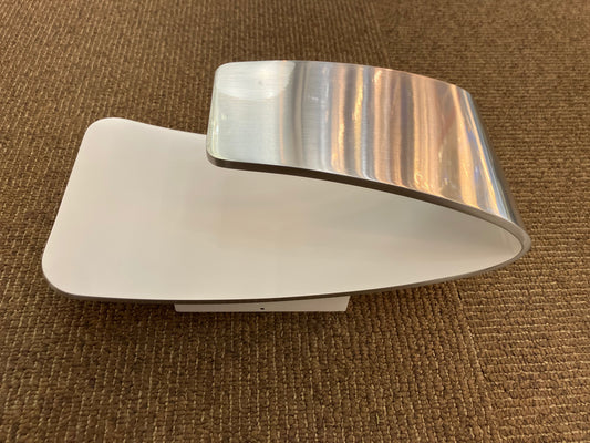 Curved Wall Light, Brushed Aluminium - ID 12049 - EX-DISPLAY