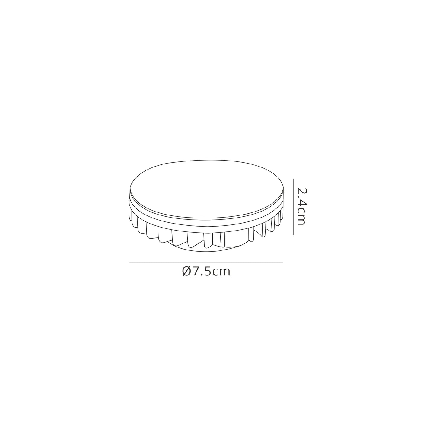 Non-Dimmable 300K 9watt GX53 LED - ID 13388