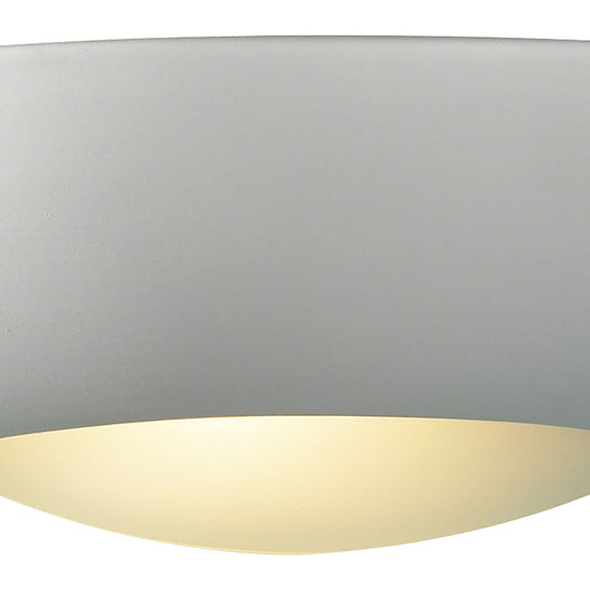 där SLICE Wall Light White Unglazed Ceramic Glass - ID 6203 - CLEARANCE