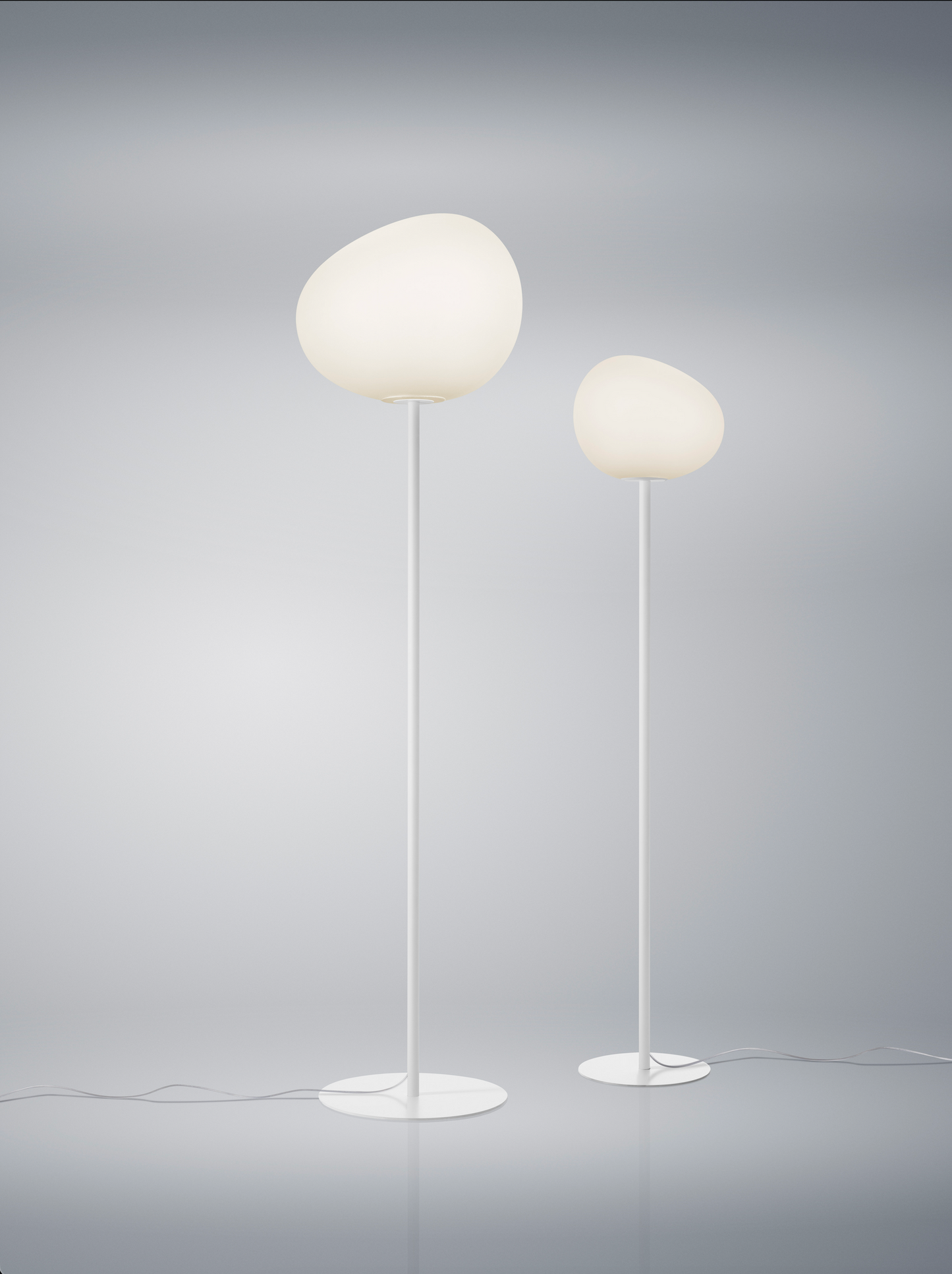 Foscarini Gregg Outdoor Floor Lamp In All White Large - ID 12599