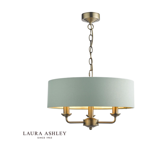 Laura Ashley Sorrento 3 Light - COLOUR OPTIONS;