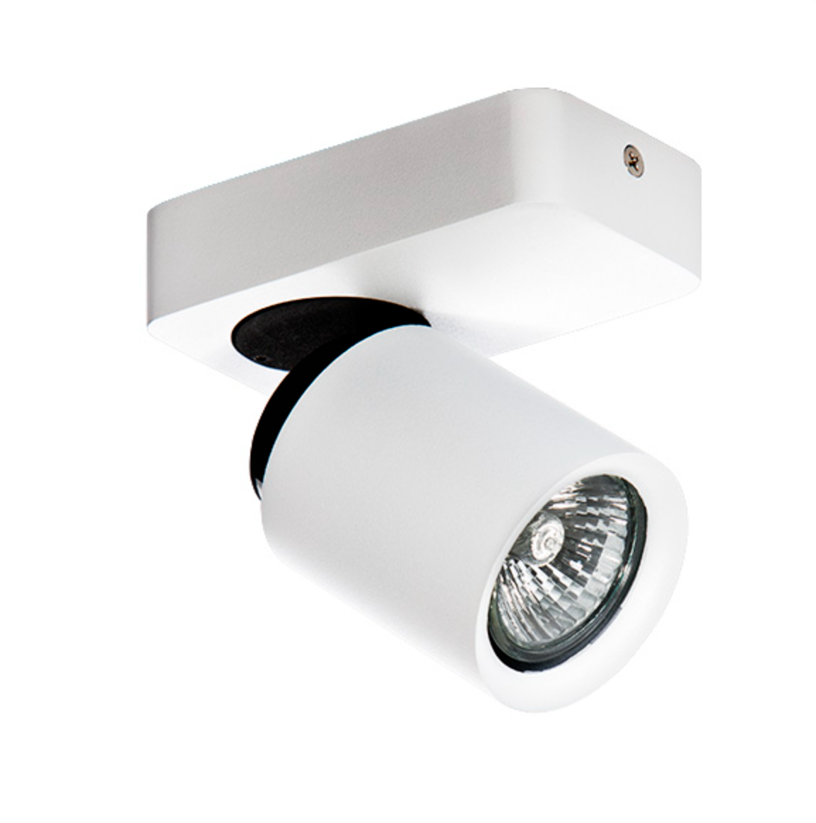 Azzardo TOMI 1 Light White Spotlight - ID 8211 - CLEARANCE