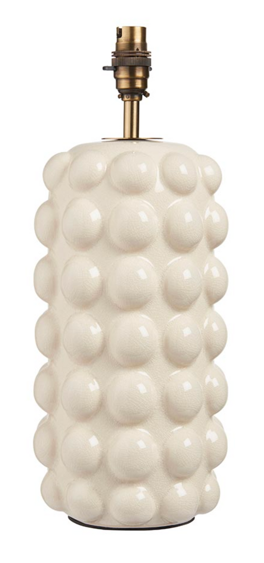 MBL White Table Lamp Base Only - ID 13523