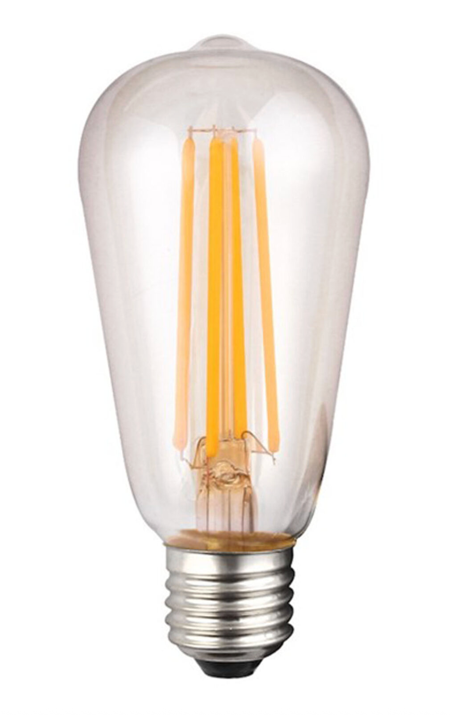 Clear Squirrel Cage 2700K E27 lamp ID 12959