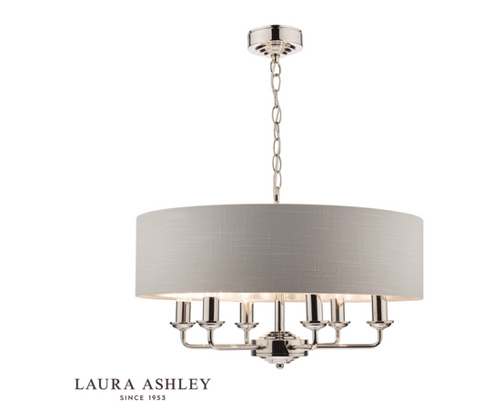 Laura Ashley Sorrento 6 Light - COLOUR OPTIONS;