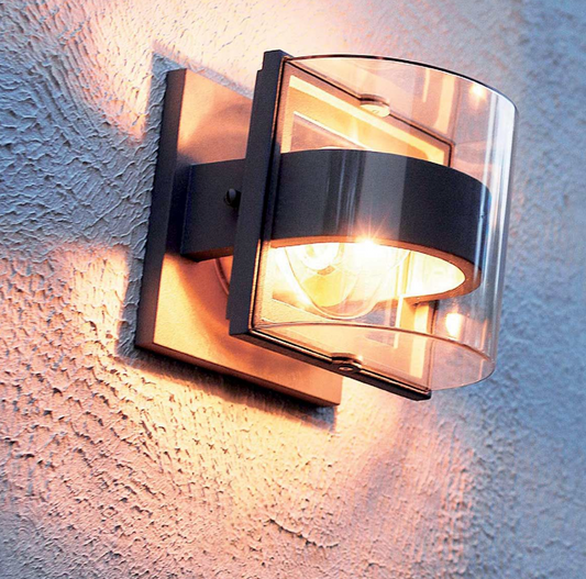 Deptford Graphite Outdoor IP54 Wall Light - ID 3073