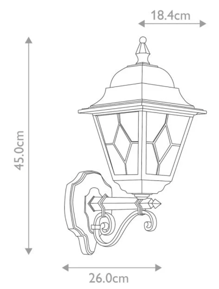 Uxbridge Outdoor Wall Lantern - ID 5713