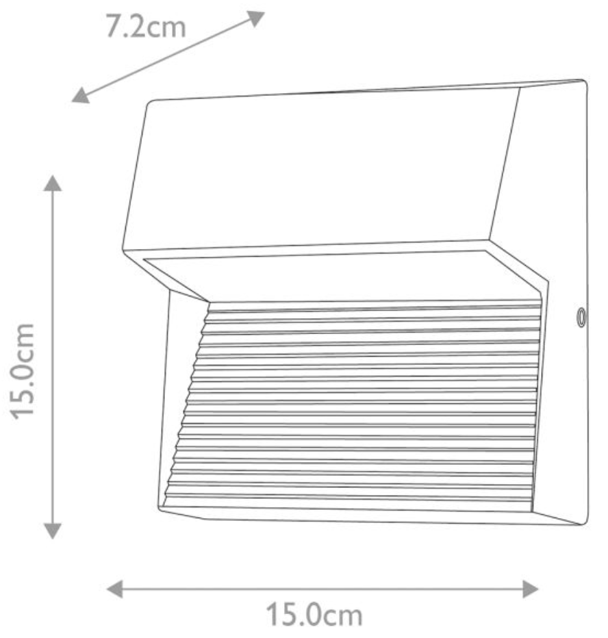 Forest Square Outdoor Wall Light - ID 7637