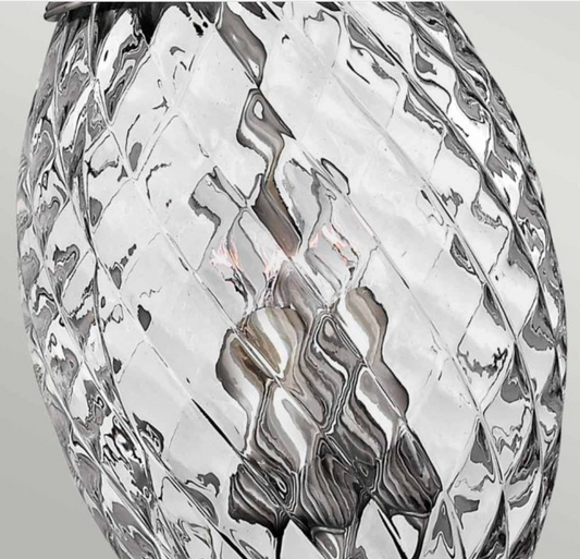 Botanical Antique Nickel 4 Lamp Pendant - ID 7165