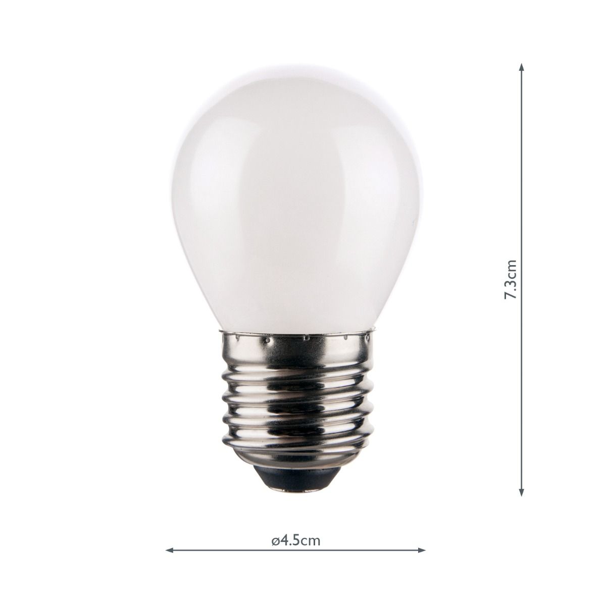 Opal Golf Ball Lamp Warm White 4W LED E27- ID 13122