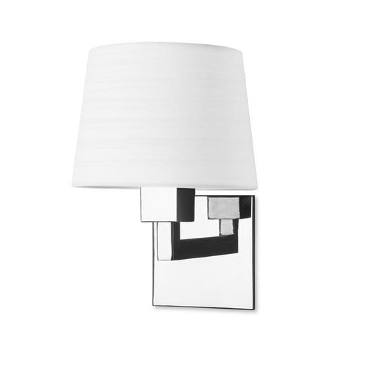 Bromley Contemporary Wall Light In Chrome - ID 7883