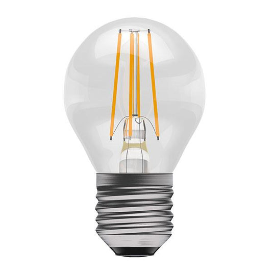 Clear Golf Ball Lamp Warm White 4W LED ES - ID 10662