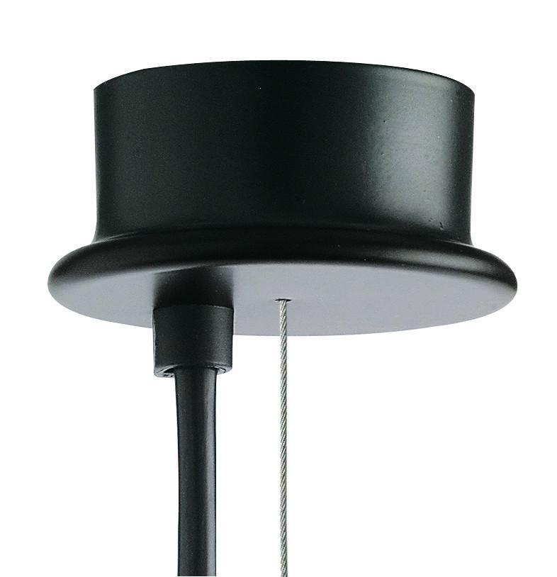 FLOS 2097/30 Suspension In Matt Black With Frosted LED Bulbs Included - ID 9895