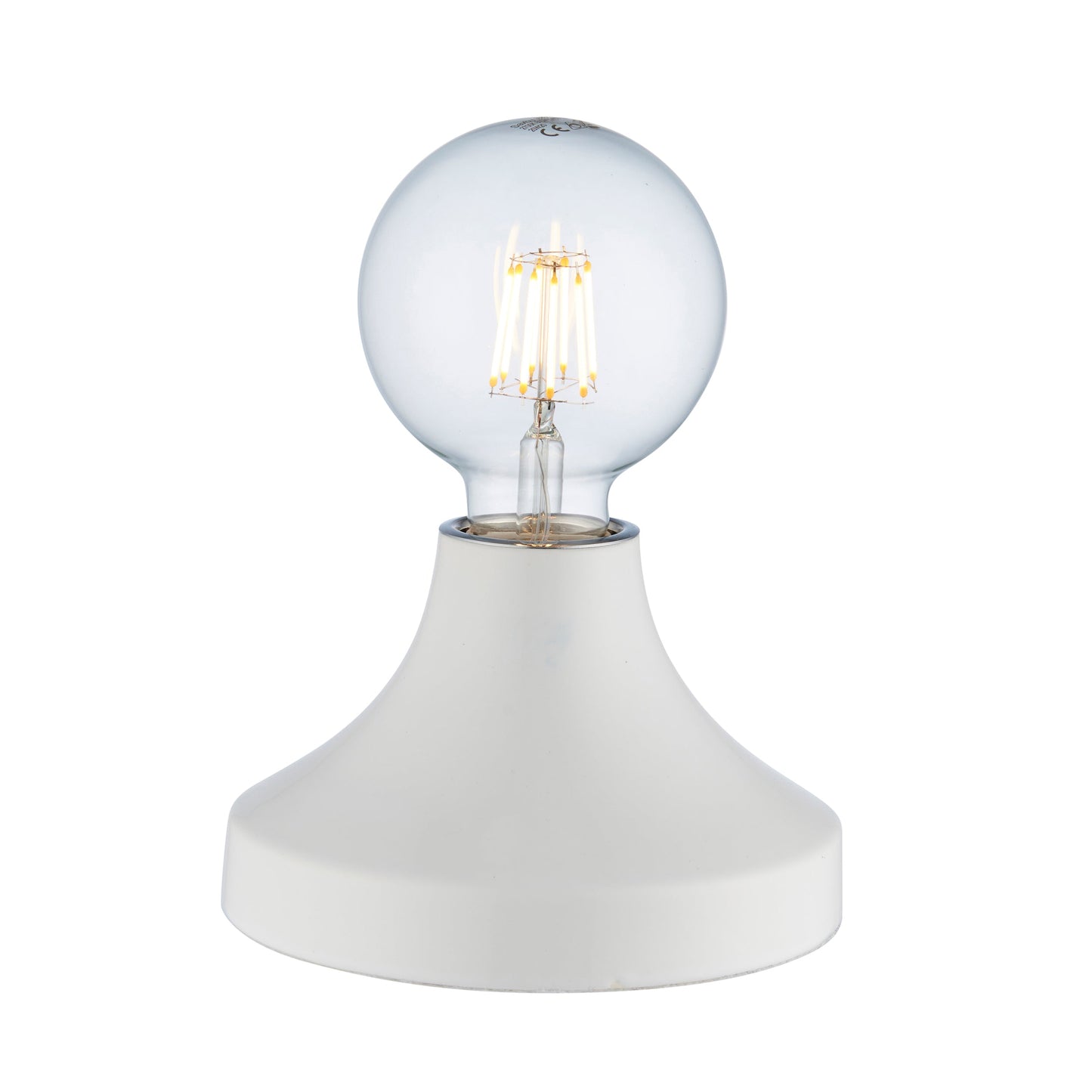 Ceramic stage table light white - ID 11741