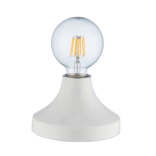 Ceramic stage table light white - ID 11741