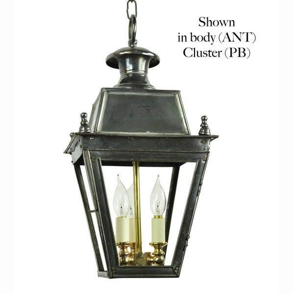 Classic Reproductions Balmoral Hanging Lantern (Small) with 3 Light cluster - London Lighting - 1